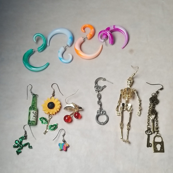 Individual Statement Earring Collection - Picture 1 of 7